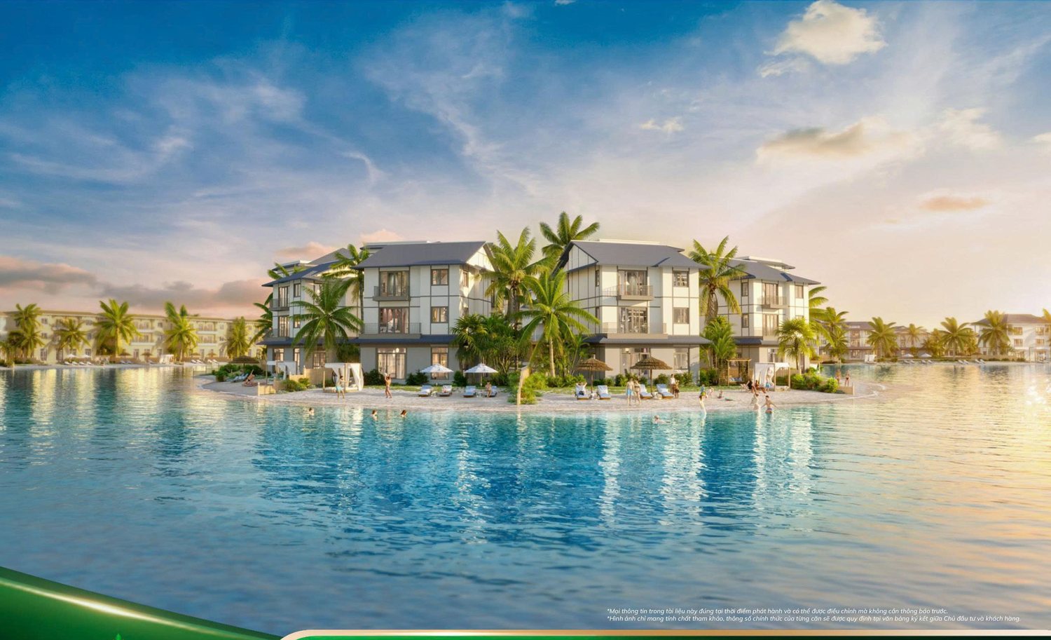 Biệt thự ven hồ phong cách Nhật Bản tại Vinhomes Green Paradise Cần Giờ