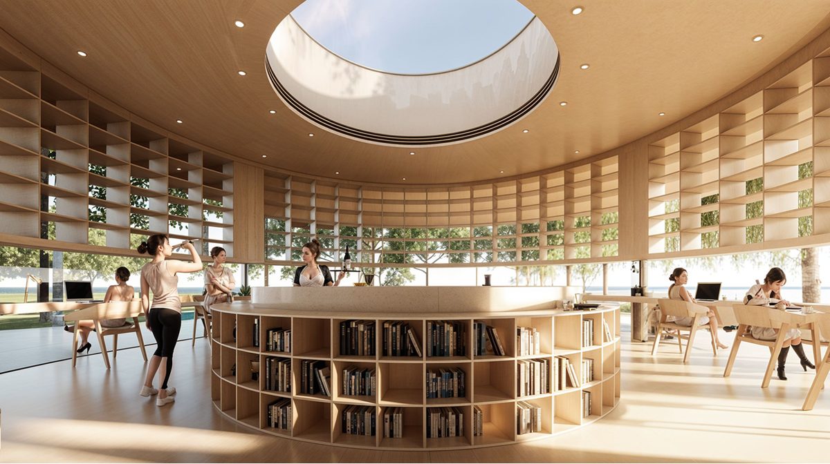 Clubhouse tiện ích nội khu CharmoraCity
