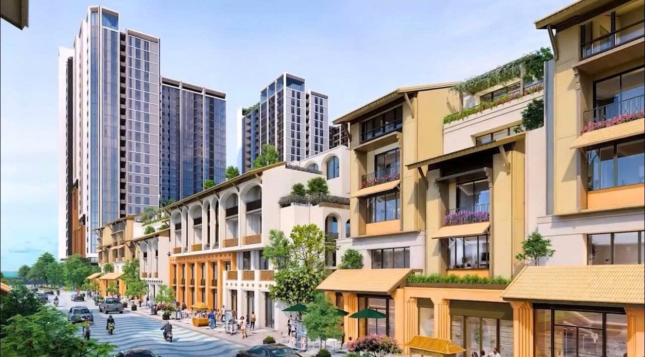 Nhà liền kề mặt phố Charmora City