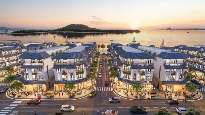 Nhà phố biển Pearl Bay dòng đất ở
