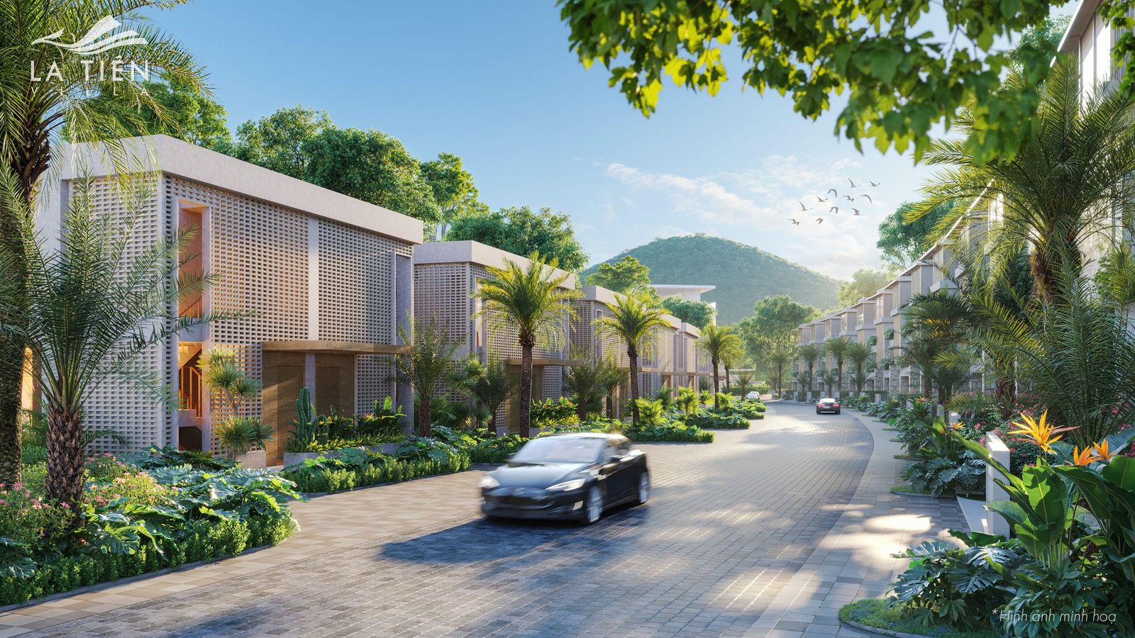 Cảnh quan quanh villa 3B La Tiên Villa