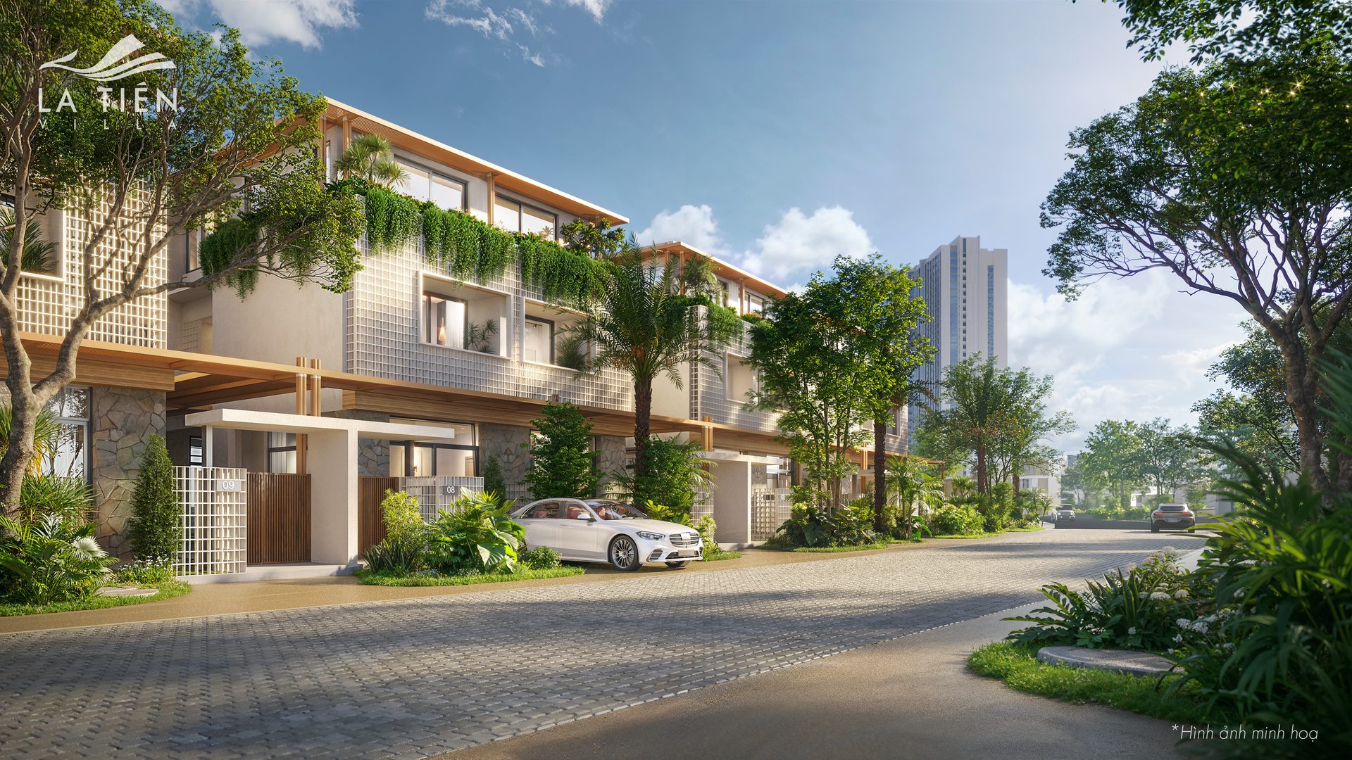 Cảnh quan quanh villa A1 La Tiên Villa