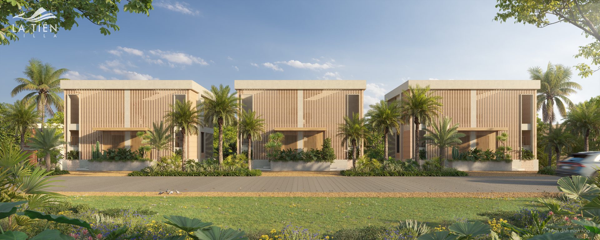Phối cảnh mẫu villa 3B La Tiên Villa