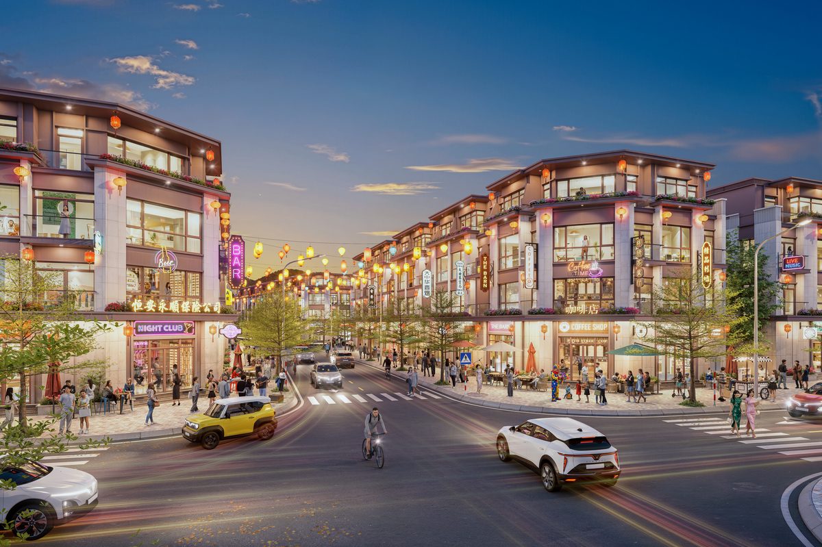 Shop Ruby Hồng Ngọc Vinhomes Pearl Bay khu Little Shanghai