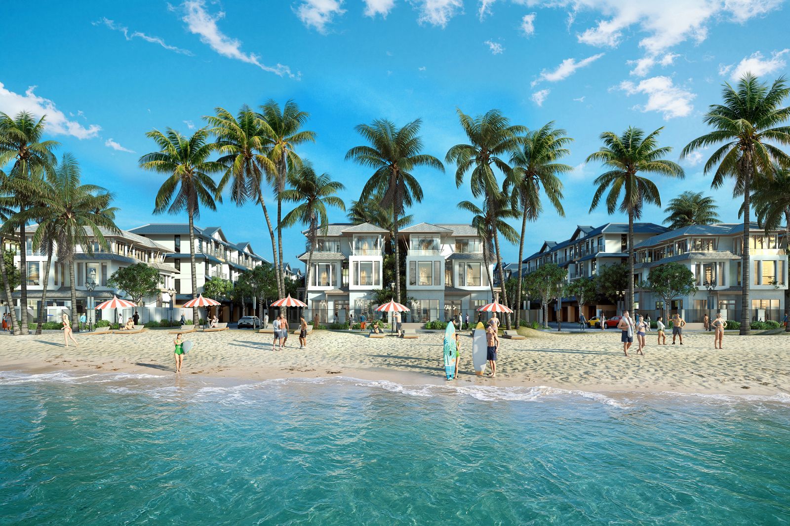 Tầm nhìn ra vịnh Nha Trang từ ban công Vinhomes Pearl Bay